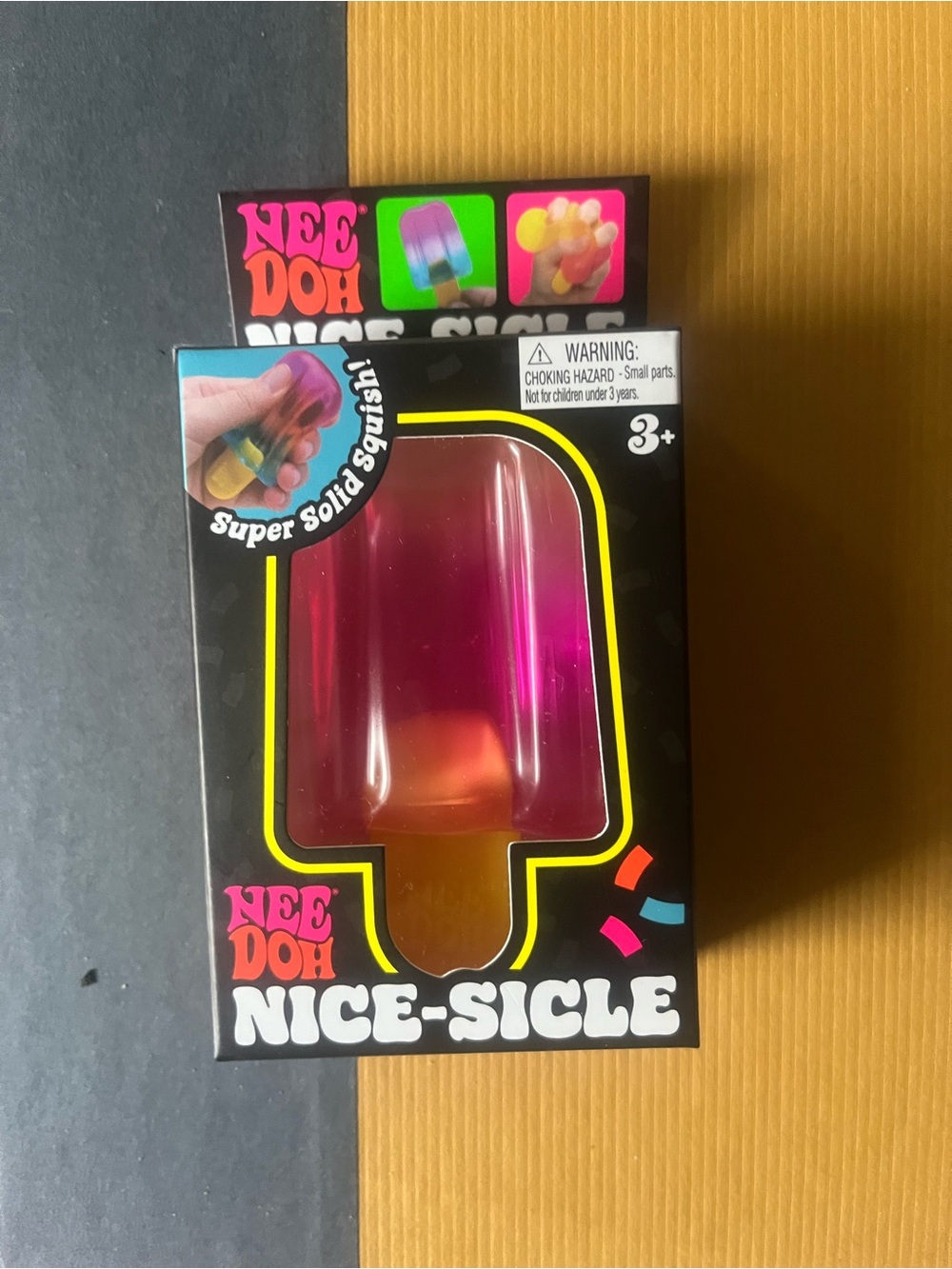 Nice-Sicle Needoh Squishy Toy - Pink